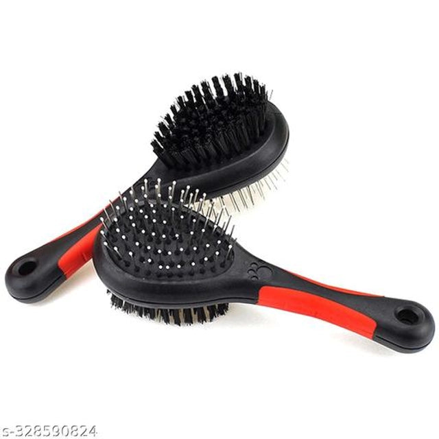 Double Sided Hair Brush for Pet (grooming essentials)